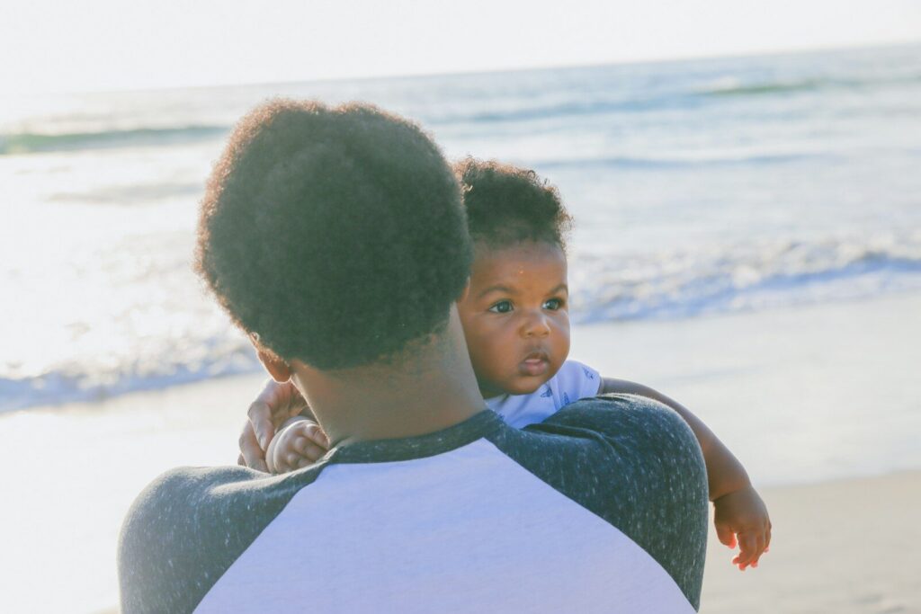 Dad and baby - perinatal for men