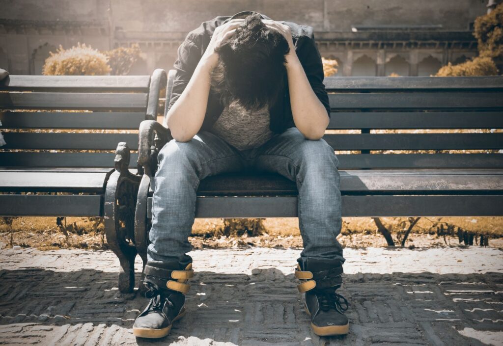 Man thinking about compulsive sexual behavior